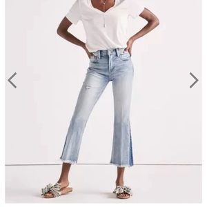 Lucky Brand Bridgette Crop Flare Jean